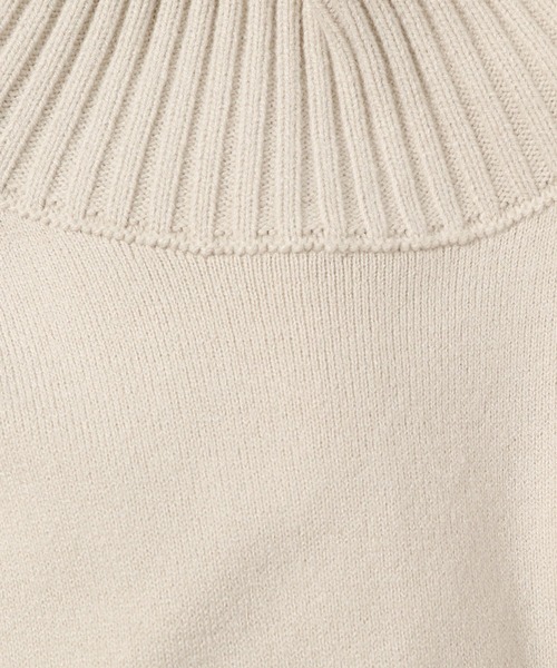 「LOWRYS FARM」 ニットワンピース FREE ホワイト レディース_画像5