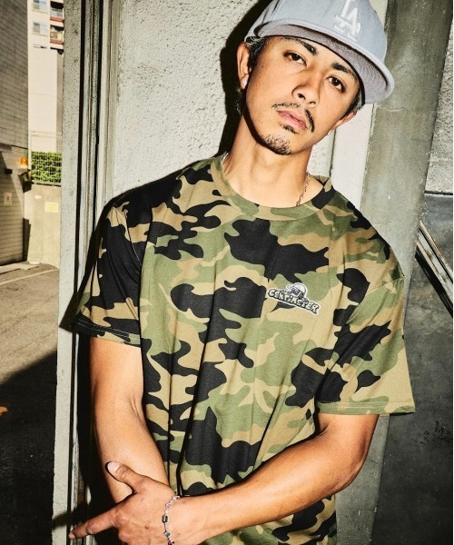 centimeter（センチメーター） tシャツ CMT ruler camo tee メンズ