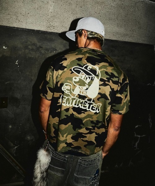 centimeter（センチメーター） tシャツ CMT ruler camo tee メンズ