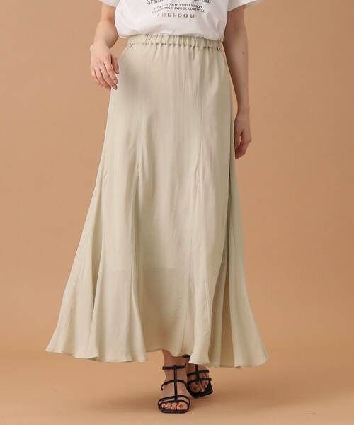 DRESSTERIOR ドレステリア　フレアスカート 36 ベージュ DRESSTERIOR 「DRESSTERIOR」 スカート 36 ベージュ レディース