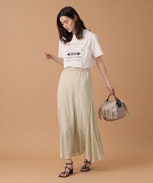 DRESSTERIOR ドレステリア　フレアスカート 36 ベージュ DRESSTERIOR 「DRESSTERIOR」 スカート 36 ベージュ レディース