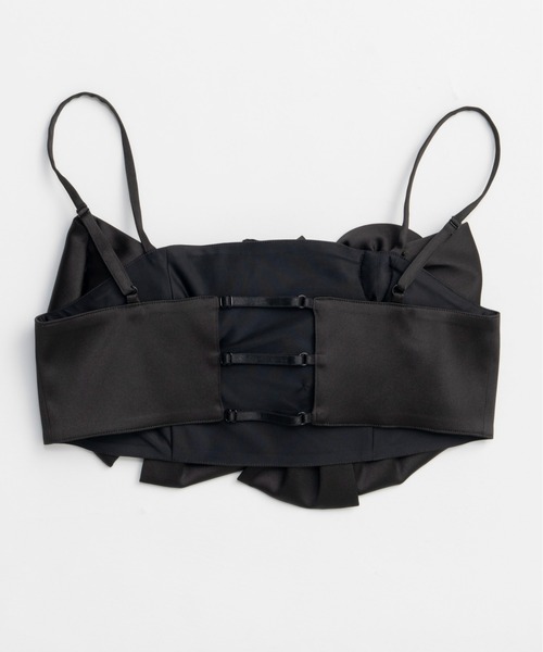 MAISON SPECIAL（メゾンスペシャル） ベスト ジレ Rose Ribbon Motif