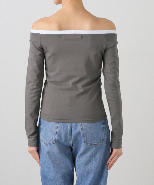 tシャツ 「Rest＆Recreation/レストアンドレクリエーション」OFF-SHOULDER TOP レディース Rest＆Recreation tシャツ 「Rest＆Recreation/レストアンド