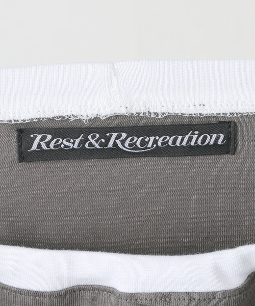 tシャツ 「Rest＆Recreation/レストアンドレクリエーション」OFF-SHOULDER TOP レディース Rest＆Recreation tシャツ 「Rest＆Recreation/レストアンド
