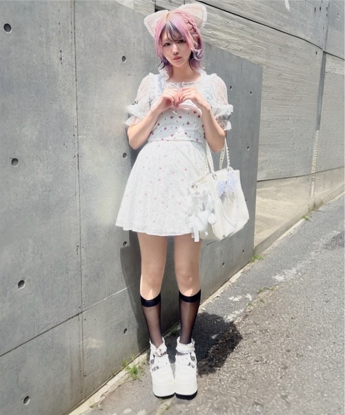 確定ファンサのおまじないベロアぬいBag 推し活　レッド 確定ファンサのおまじないベロアぬいBag - Ank Rouge(アンクルージュ