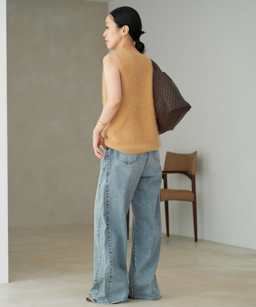 plage ニット セーター Light Fur タンク レディース : ZOZOTOWN