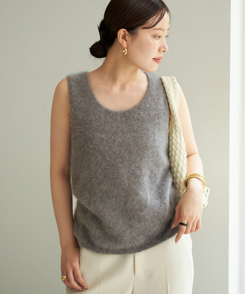 Plage ニット 美品 クリーニング済 plage ニット セーター Washable Washi Mix レディース
