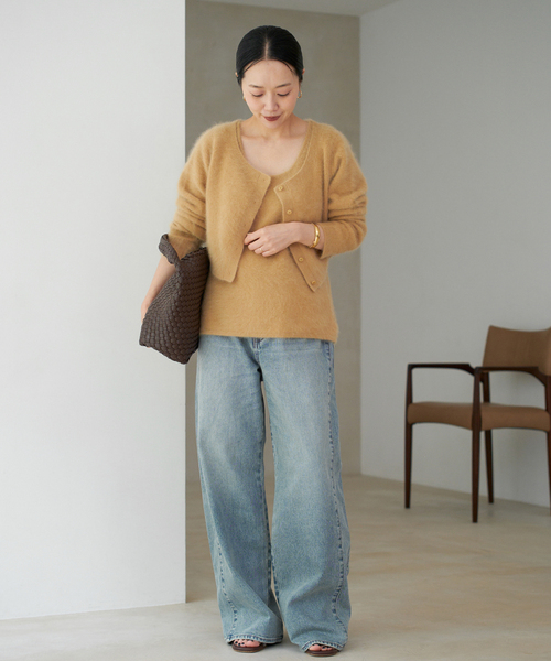 plage ニット セーター Light Fur タンク レディース : ZOZOTOWN