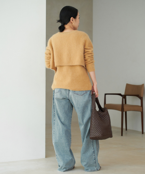 plage ニット セーター Light Fur タンク レディース : ZOZOTOWN