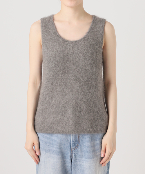 plage ニット セーター Light Fur タンク レディース : ZOZOTOWN