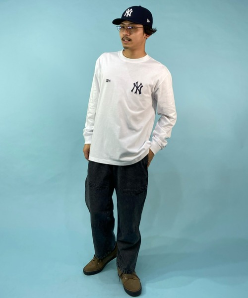 NEW ERA 「NEW ERA」 長袖Tシャツ X-LARGE ホワイト メンズ