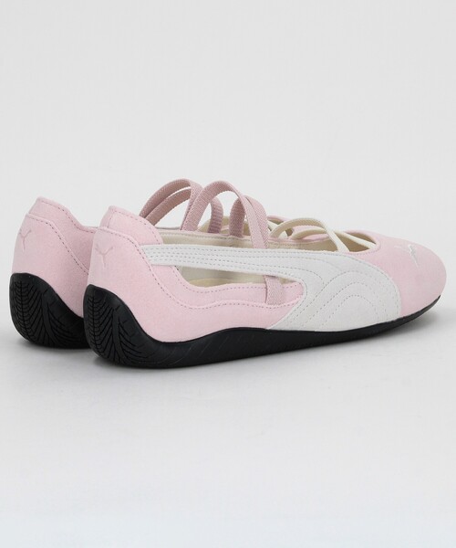 プーマ ウィメンズ スピードキャット バレエ SD ホワイト ブラック 23.5 FREAK'S STORE スニーカー PUMA/プーマ SPEEDCAT BALLET SD