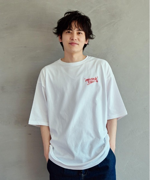 tシャツ 「Leyline」Scribble tee / 落書き風マルチグラフィック