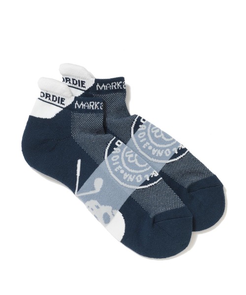 MARK&LONA 靴下 Mirror Skull Ankle Socks | MEN メンズ
