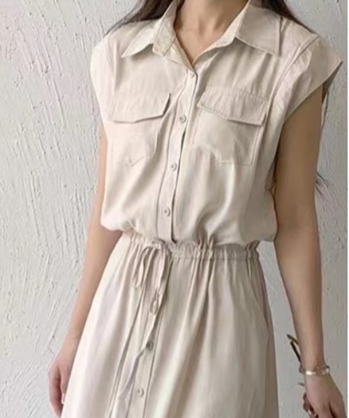 「a lot of love」 半袖ワンピース FREE ブラック レディース_画像8