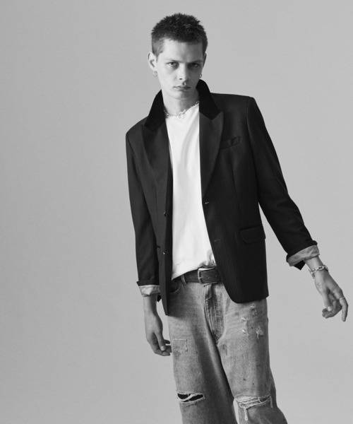 ジャケット テーラードジャケット Blue Noise Tailored Jacket / ブルーノイズテーラードジャケット メンズ レディースの画像