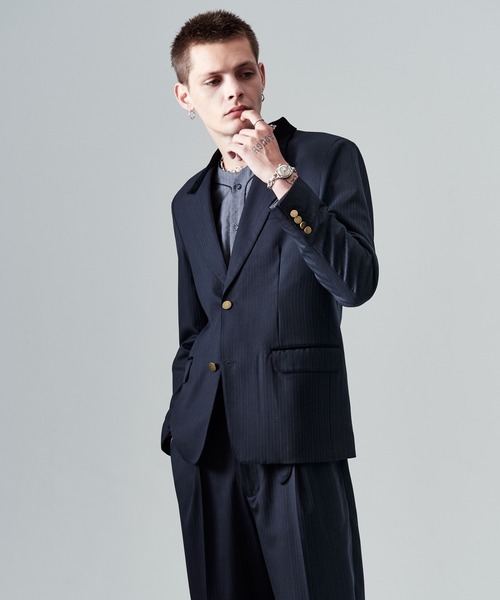 ジャケット テーラードジャケット Blue Noise Tailored Jacket / ブルーノイズテーラードジャケット メンズ レディースの画像