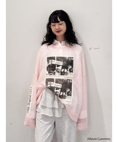 jouetie（ジュエティ） ニット セーター 「KevinCummins×jouetie