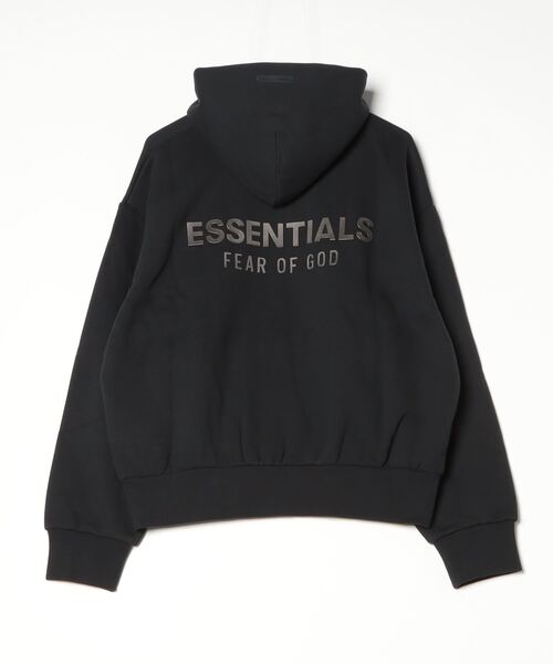【新品未使用品】エッセンシャルズFOGプルオーバーパーカー　ブラック　Lサイズ FOG ESSENTIALS（エフオージーエッセンシャルズ） パーカー ESSENTIALS