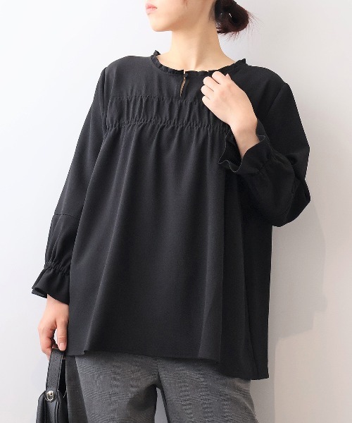 MB mint breeze（エムビーミントブリーズ） ブラウス シャツ 「L〜5L