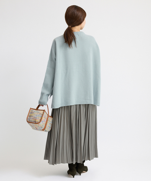 IENA（イエナ） ニット セーター 「WEB限定/追加」ウールカシミヤ 脇