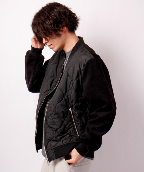 [House of Blues] с хлопком блузон L черный мужской 