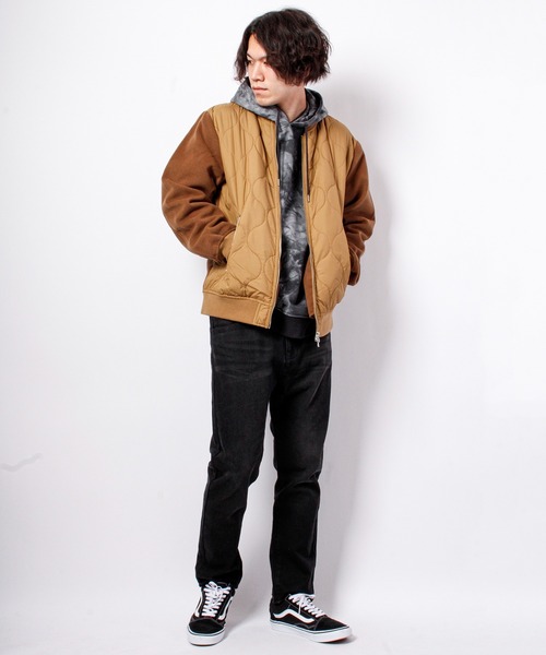 [House of Blues] с хлопком блузон L черный мужской 