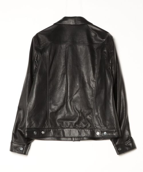 A LEATHER（エーレザー） コート ジャケット A LEATHER TRUCKER JACKET