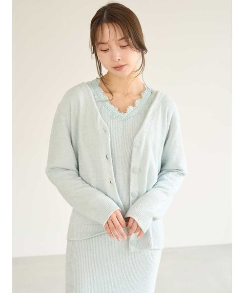 SNIDEL HOME パジャマ ルームウェア 「Warm Misty」ニットワンピース