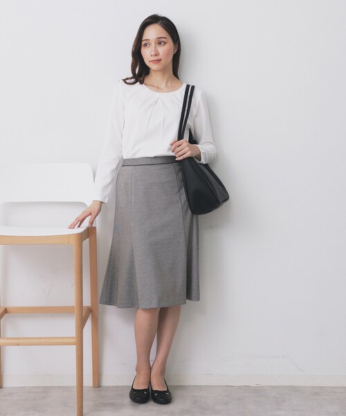 index（インデックス） tシャツ フロントタックトップス「洗濯機洗い可