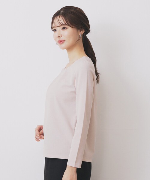 index（インデックス） tシャツ フロントタックトップス「洗濯機洗い可