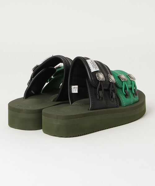 「TOGA PULLA」 フラットサンダル 23 カーキブラウン レディース_画像3