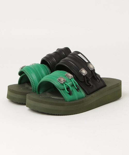 「TOGA PULLA」 フラットサンダル 23 カーキブラウン レディース_画像7