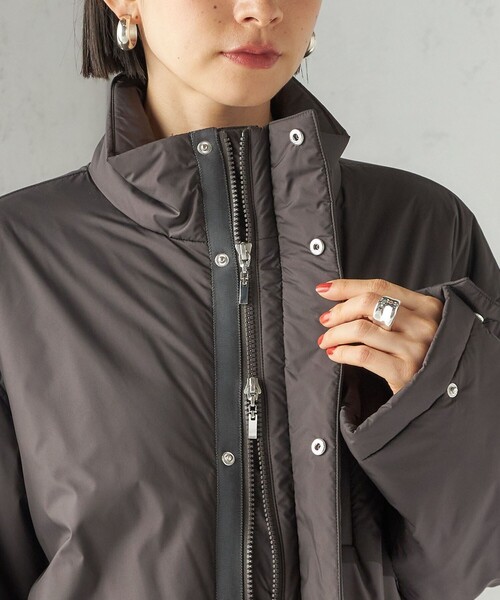 CMP 中綿入りジャケット　レディースM SHIPS（シップス） コート アウター 「手洗い可能」IMBOTEX 中綿