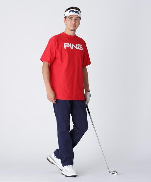 【グレー】全方向ストレッチTCツイル5ポケットストレートパンツ <NATIVE> (MENS) セール】【PING APPAREL】全方向ストレッチTCツイル5ポケット