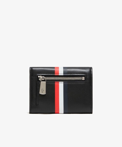 LACOSTE（ラコステ） 財布 トリコロールプリントレザー3つ折り