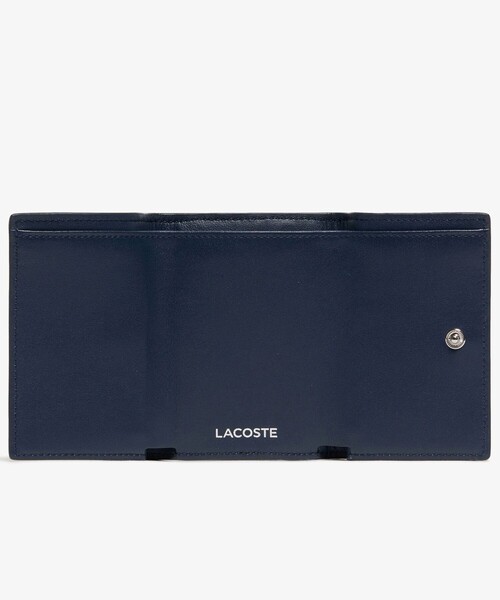 LACOSTE（ラコステ） 財布 トリコロールプリントレザー3つ折り