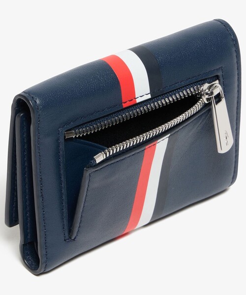 LACOSTE（ラコステ） 財布 トリコロールプリントレザー3つ折り