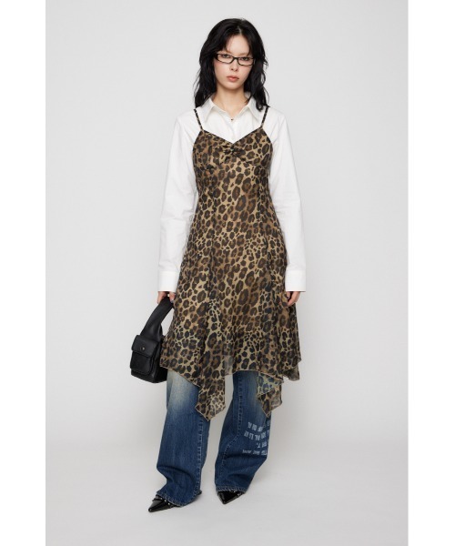 LAGUA GEM（ラグアジェム） ワンピース RANDOM HEM LEO CAMI