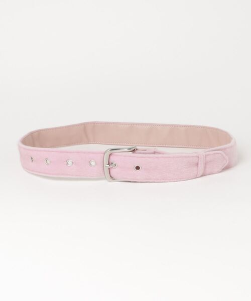 MAISON SPECIAL（メゾンスペシャル） ベルト Multi Fur Belt/マルチ