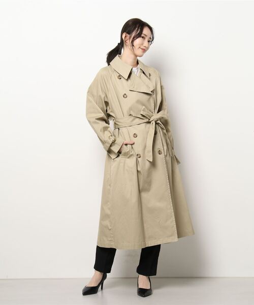 【値下げ/美品】ベージュ トレンチコート　ジャーナルスタンダード JOURNAL STANDARD relume（ジャーナルスタンダード レリューム