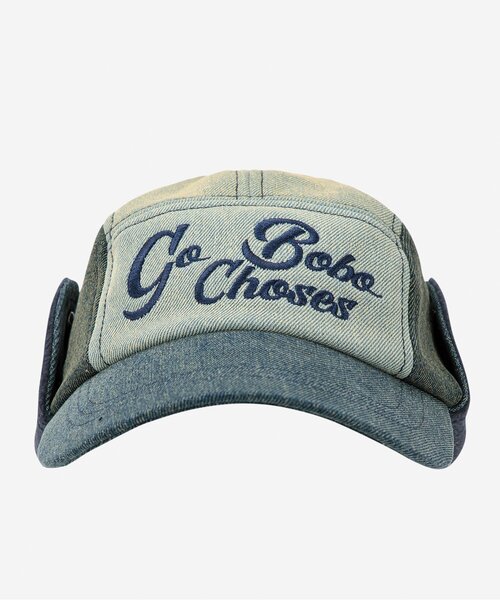 BOBO CHOSES（ボボショーズ） キャップ 帽子 Go Bobo denim winter cap