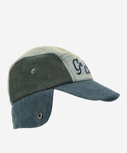 BOBOCHOSES キャップ　デニム　6-12Y 54cm BOBO CHOSES（ボボショーズ） キャップ 帽子 Go Bobo denim winter cap