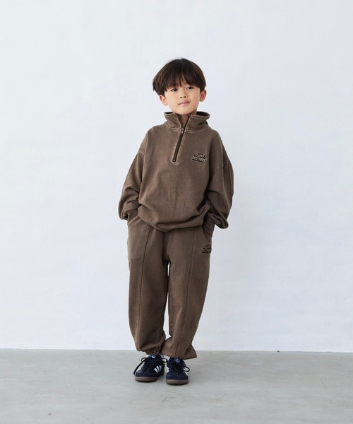 Fluffy BROTHERS（フラッフィーブラザーズ） トレーナー ハーフジップ