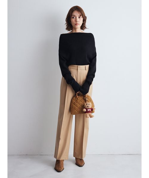 Mila Owen（ミラオーウェン） ニット セーター オフショルラメニット