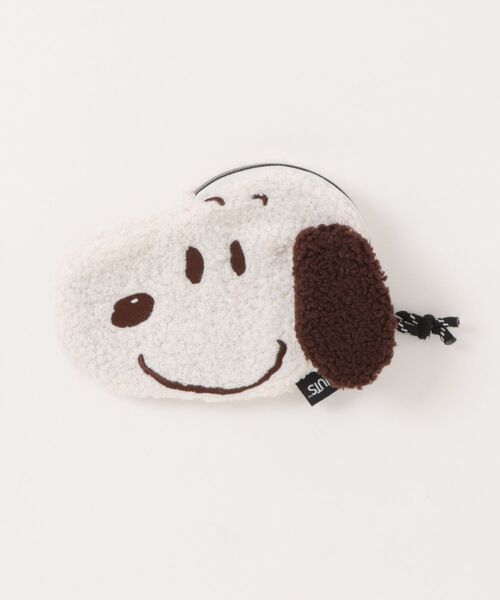 PEANUTS ポーチ PEANUTS/ピーナッツ スヌーピー ダイカットフェイス