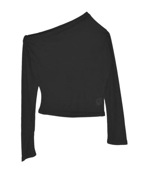 Reurie'（レウリィ） tシャツ オフショルダーシアートップス / 長袖