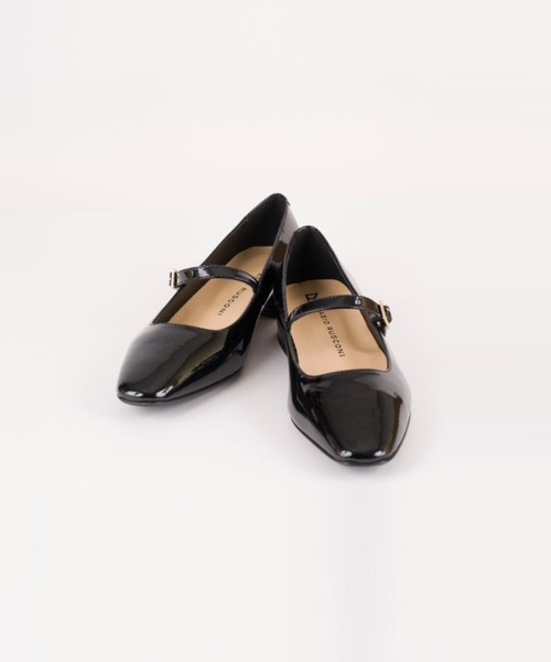 FABIO RUSCONI（ファビオルスコーニ） パンプス 36 ブラック系その他