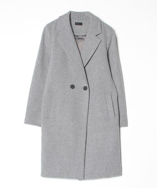 A part by（アパートバイ） チェスターコート L グレー レディース