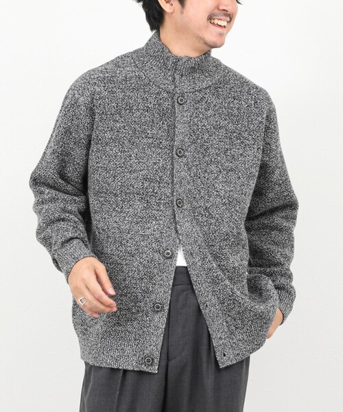 NOLLEY'S（ノーリーズ） カーディガン スタンドカーディガン 25AW